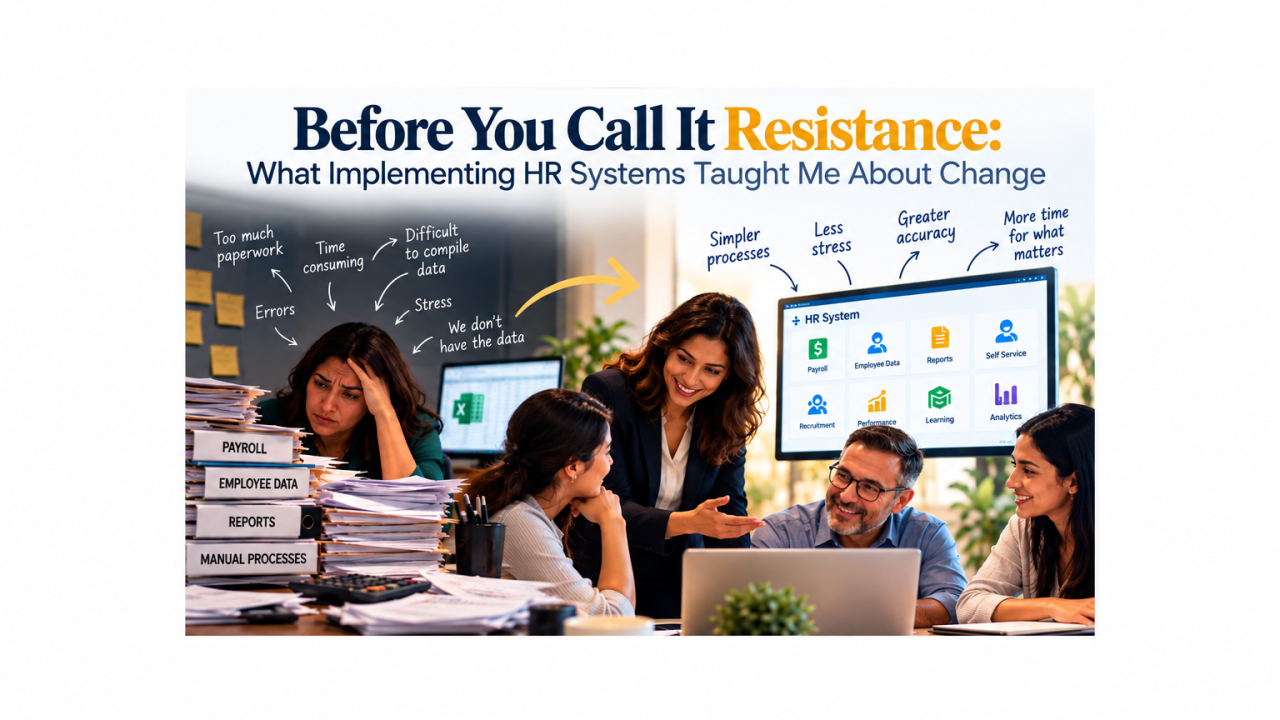 Before You Call It Resistance: HR system implementation and change